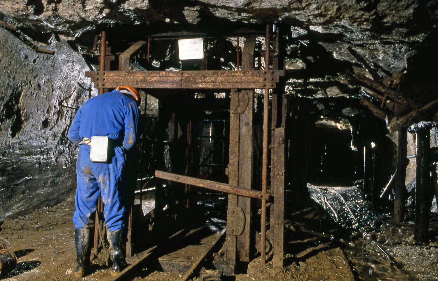 Long Rake Spa Mine Sub shaft 1989